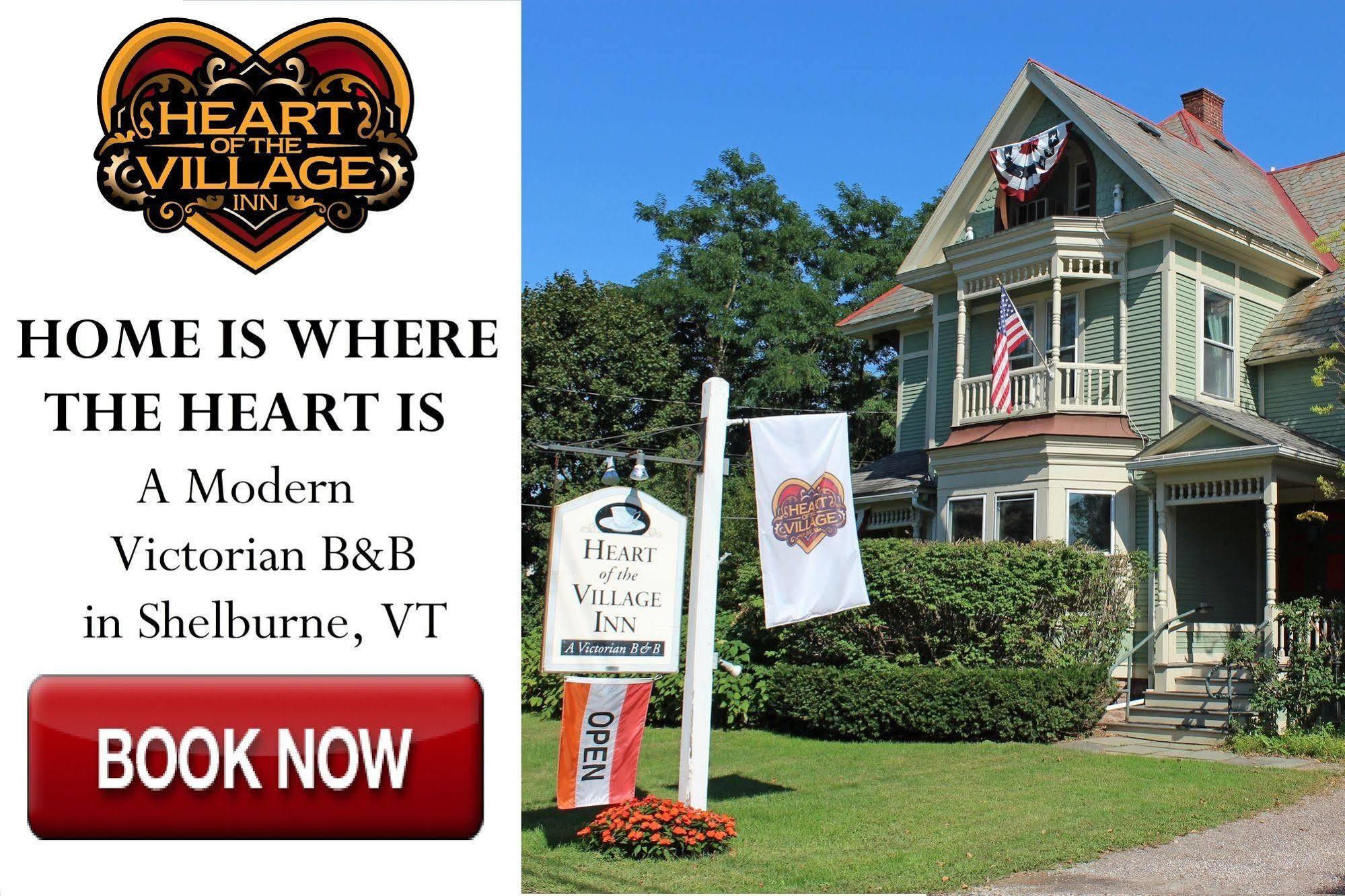 Heart Of The Village Bed & Breakfast In Shelburne Vt Eksteriør bilde